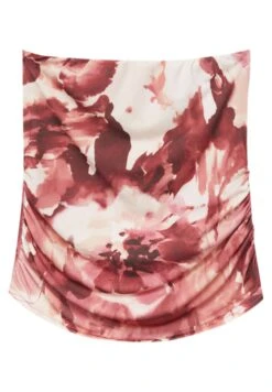 PULL & BEAR Top - Dark Red -PULL - BEAR Negozio 3bb15b10492d4acfa2236a2cfe7df390