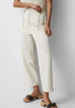 PULL & BEAR With ZipsBaggyJeans A SigarettaBeige Donna Jeans PUC21N0LQ-B11