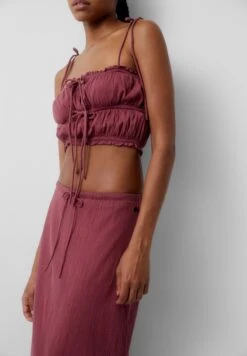 PULL & BEAR Bambula Rustic Gonna LungaDark Red Donna Gonne PUC21B0K7-G11 -PULL - BEAR Negozio 3cc78f424710426c8ab9cf840a3b9c0c