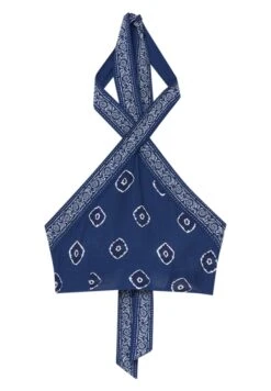 PULL & BEAR Printed Halter - Camicetta - Blue -PULL - BEAR Negozio 3dd3d776a5c247348f7db293469b3060