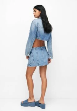 PULL & BEAR With PocketsGonna A CampanaStone Blue Denim Donna Gonne PUC21B0JV-K11 11 PULL & BEAR With PocketsGonna A CampanaStone Blue Denim Donna Gonne PUC21B0JV-K11 -PULL - BEAR Negozio 4013777fca9f4b3597165cdc34fdbc60