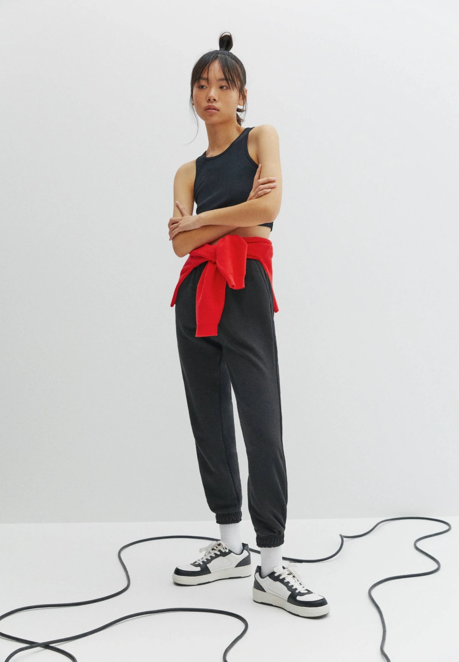 PULL & BEAR BasicPantaloni SportiviBlack Donna Pantaloni PUC21A0KU-Q11 7 PULL & BEAR BasicPantaloni SportiviBlack Donna Pantaloni PUC21A0KU-Q11 - immagine 5