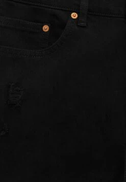 PULL & BEAR Slimfit- Shorts Di Jeans - Black -PULL - BEAR Negozio 43d0da9432f24ae788830eb6062f4eda