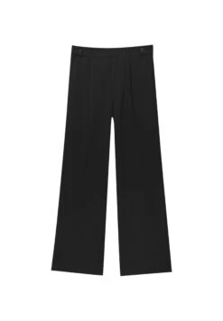 PULL & BEAR Smart With Buttons At The WaistPantaloniBlack Donna Pantaloni PUC21A0VL-Q11 -PULL - BEAR Negozio 43f8fa7b51c3457babf7433996e3b66c