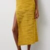 PULL & BEAR Midi - Gonna A Campana - Yellow