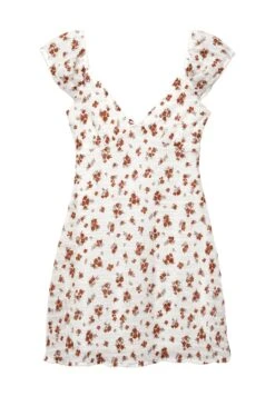 PULL & BEAR FLORAL - Vestito Casual - Yellow -PULL - BEAR Negozio 4c8ad85673df4d27949550f96b3f9355