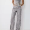 PULL & BEAR With SeamsPantaloni CargoLight Grey Donna Pantaloni PUC21A0VG-C11 -PULL - BEAR Negozio 504ccfe255444ca4af6fc1cad3e27bd6
