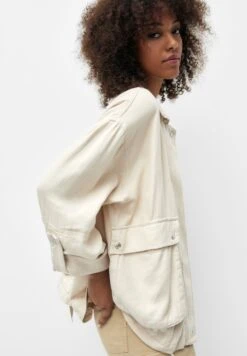 PULL & BEAR With Roll-Up Sleeves And Pockets Giacca LeggeraStone Donna Giacche E Blazer PUC21G0I3-C11 -PULL - BEAR Negozio 523f0d0d82934043879d1cc1e7d18474