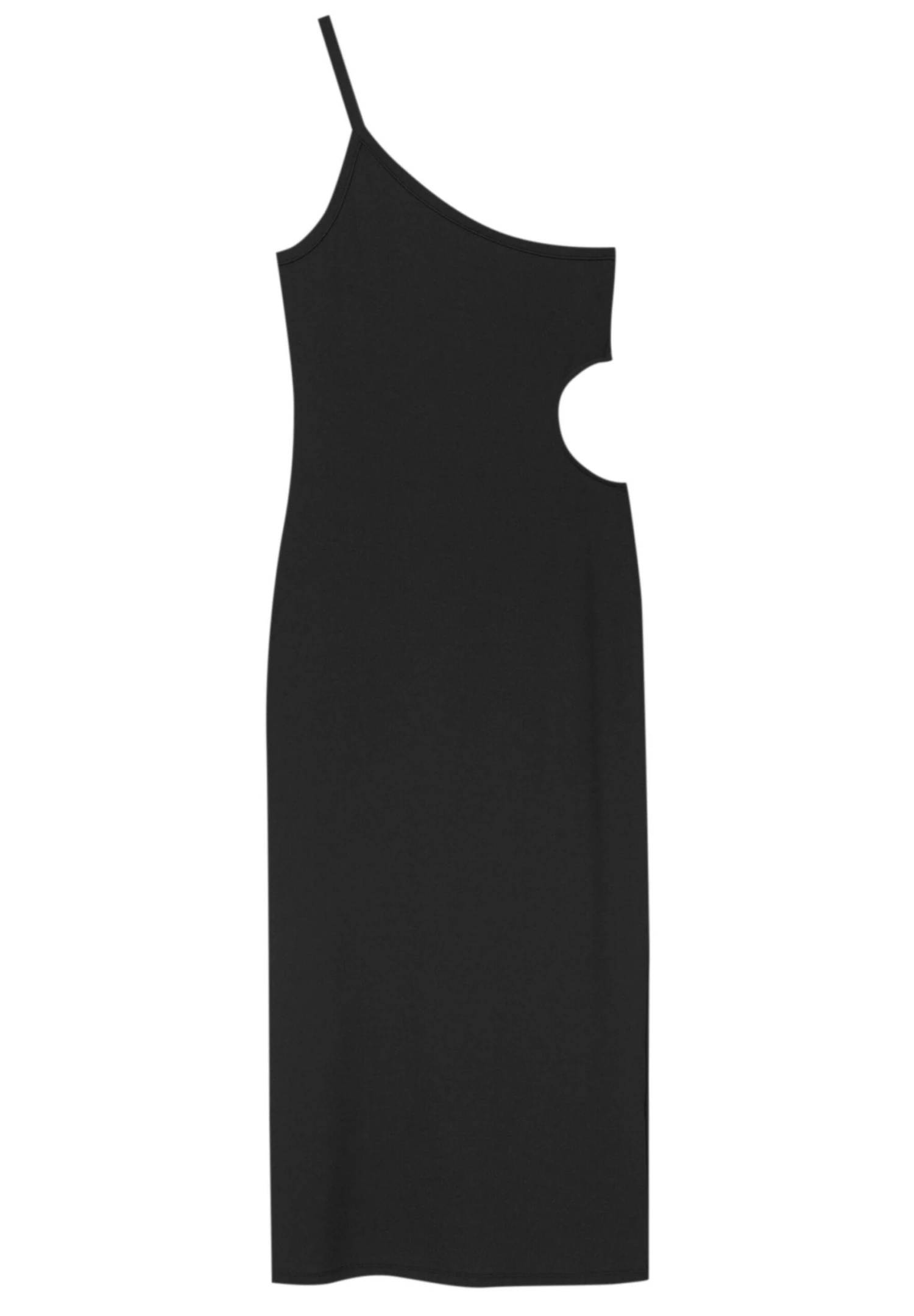 PULL & BEAR Asymmetric Cut-Out MidiTubinoBlack Donna Vestiti PUC21C13V-Q11 7 PULL & BEAR Asymmetric Cut-Out MidiTubinoBlack Donna Vestiti PUC21C13V-Q11 - immagine 5