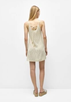 PULL & BEAR Short Abito In MagliaSand Donna Vestiti PUC21C142-B11 -PULL - BEAR Negozio 52c78ac39ace4bac916e0f1eed581dce