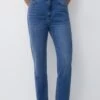 PULL & BEAR MomJeans Tapered FitDark Blue Donna Jeans PUC21N0J6-K14 -PULL - BEAR Negozio 5330a40ddb6b4d74b9f4fa25ab1c6bd9