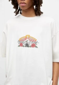 PULL & BEAR Guns N’ Roses T-Shirt Con StampaWhite Uomo T-shirt E Polo PUC22O1N7-A11 -PULL - BEAR Negozio 53bcc3d1542c4770901dfb65542d3783