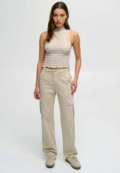 PULL & BEAR Pocket Pantaloni CargoOchre Donna Pantaloni PUC21A0SC-O12 -PULL - BEAR Negozio 5457ecc22d094a4cb54cac80db548987