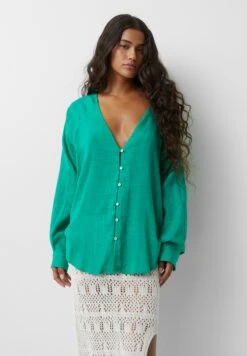PULL & BEAR Rustic - Camicetta - Green