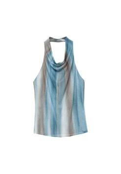 PULL & BEAR Halter Tie Dye CamicettaMulti Coloured Donna Camicie E Bluse PUC21D2KC-T11 -PULL - BEAR Negozio 55bf2905d40d4123ac5ea4bf2bdc6c4b