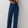 PULL & BEAR Formal Straight-Leg PantaloniDark Blue Donna Pantaloni PUC21A0SM-K12 -PULL - BEAR Negozio 56004123b35c4f1b8bb625b56259ad5e