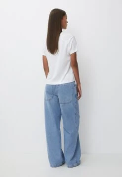 PULL & BEAR Short SleeveT-Shirt Con StampaWhite Donna T-shirt E Top PUC21D2JH-A11 -PULL - BEAR Negozio 566700382130429791523486f3061419