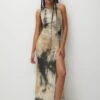 PULL & BEAR Long Tie Dye KnotVestito LungoBeige Donna Vestiti PUC21C16J-B11 -PULL - BEAR Negozio 57b04718c4d5464c8ddeb72ccf75812e