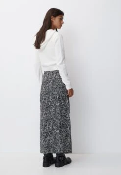 PULL & BEAR PrintedMidi Gonna A TubinoBlack Donna Gonne PUC21B0L0-Q11 -PULL - BEAR Negozio 581d8d62df364575a0bdfad4dc2e4bf9