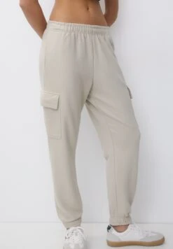 PULL & BEAR JoggersPantaloni CargoSand Donna Pantaloni PUC21A0VQ-B11