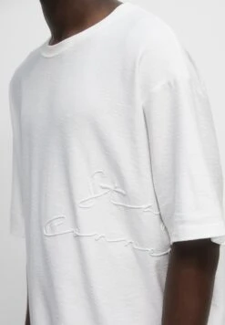 PULL & BEAR Embroidery T-Shirt Con StampaWhite Uomo T-shirt E Polo PUC22O1PU-A11 -PULL - BEAR Negozio 58bb1691ab35490a8d07c0cfe3246f47