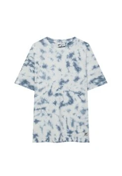 PULL & BEAR Tie-Dye - T-Shirt Con Stampa - Blue -PULL - BEAR Negozio 5970e57e5e554dba80f6b8a2ea6349a4