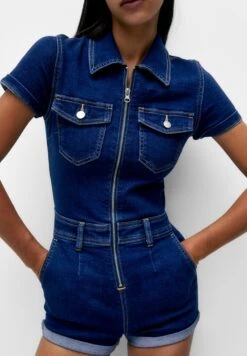 PULL & BEAR Tuta JumpsuitBlue Denim Donna Tute Jumpsuit PUC21T0AD-K11 11 PULL & BEAR Tuta JumpsuitBlue Denim Donna Tute Jumpsuit PUC21T0AD-K11 -PULL - BEAR Negozio 59fe31d9a95844e7b18db53f16025974