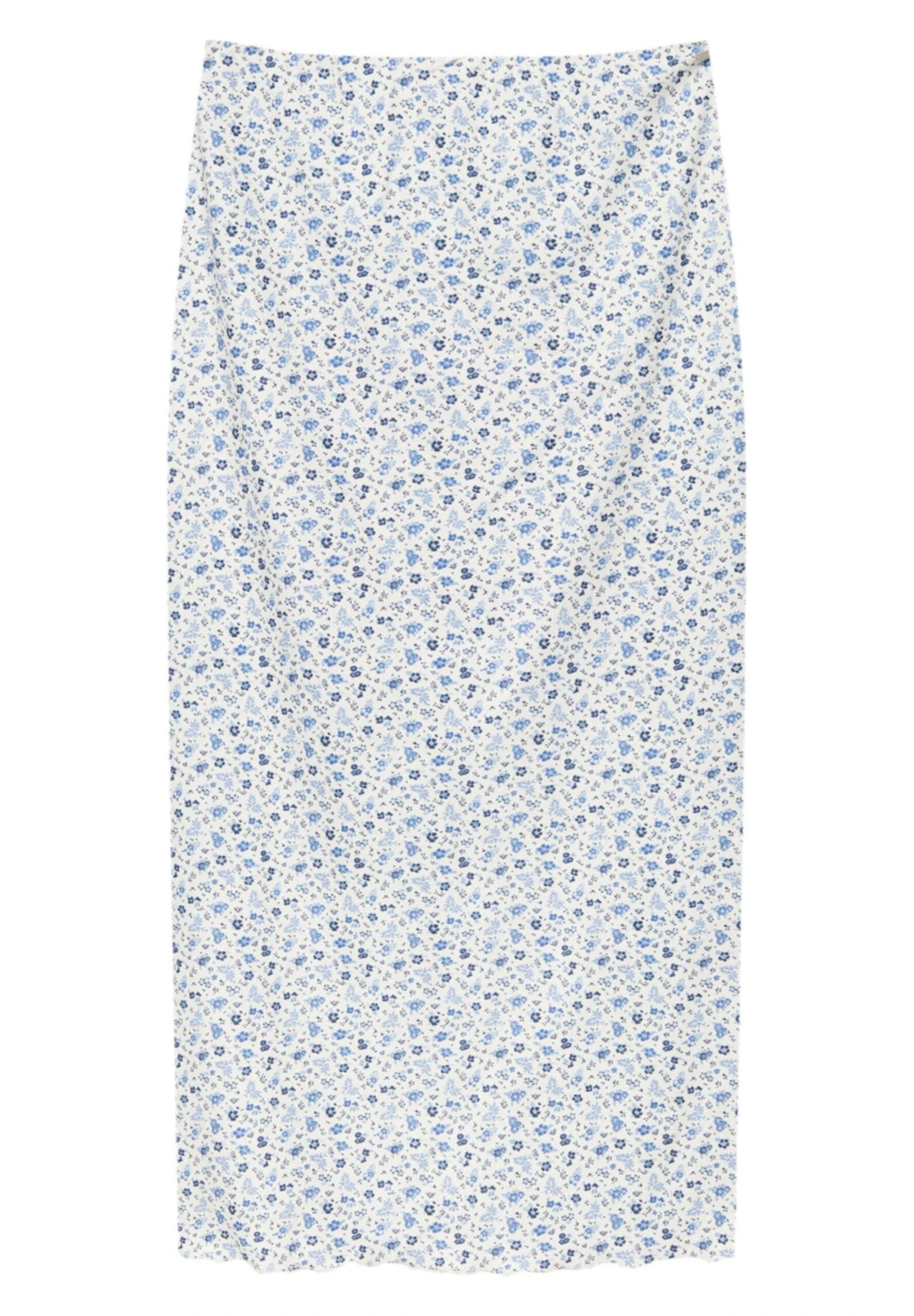 PULL & BEAR Long Floral - Gonna Lunga - Blue 7 PULL & BEAR Long Floral - Gonna Lunga - Blue - immagine 5