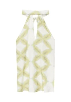 PULL & BEAR Printed Short Halter Vestito EstivoLight Green Donna Vestiti PUC21C14O-M11 -PULL - BEAR Negozio 5c7682da82d94c1a9a460b4d469d9aa2