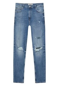 PULL & BEAR Jeans Slim FitStone Blue Denim Uomo Jeans PUC22G0PO-K12 -PULL - BEAR Negozio 5d704b1465a74e20b416eeb000ec1142