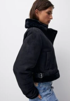 PULL & BEAR Double FacedBlazerBlack Donna Giacche E Blazer PUC21G0I9-Q11 -PULL - BEAR Negozio 5d77021ccf3545cbb610e26a8644780c