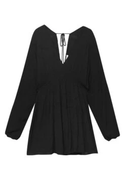 PULL & BEAR Long SleeveShortVestito EstivoBlack Donna Vestiti PUC21C15E-Q11 -PULL - BEAR Negozio 5f831590fd3249c7b15aec630eae7115