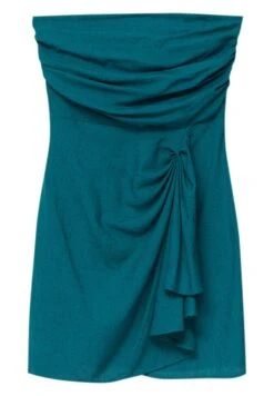 PULL & BEAR Bandeau Mini In Draped FabricVestito EleganteGreen Donna Vestiti PUC21C13L-M11 -PULL - BEAR Negozio 61807311a53e490a8f29dbd217851f27
