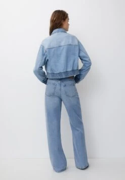 PULL & BEAR Giacca Di JeansLight Blue Denim Donna Giacche E Blazer PUC21G0IE-K11 -PULL - BEAR Negozio 61a9786e6e104dd6828b848992ac2f48