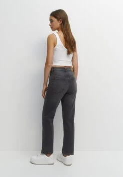 PULL & BEAR High WaistJeans A SigarettaGrey Denim Donna Jeans PUC21N0LC-C11 -PULL - BEAR Negozio 621f63ceb26946879b31eda3369a96f6
