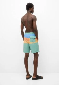PULL & BEAR With Colourful Stripes - Costume Da Bagno - Green -PULL - BEAR Negozio 626e4c79b73844bfa1304a4f2ad7660f