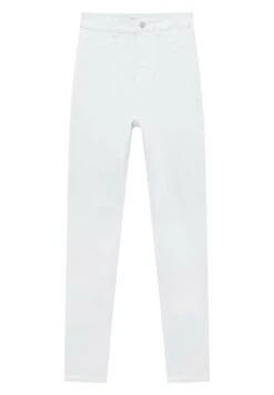 PULL & BEAR High-Waist - Jeans Skinny Fit - White -PULL - BEAR Negozio 62f2edc15dd74e6397cf5ab789fe9a70