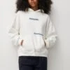 PULL & BEAR Follow Your Potential Felpa Con CappuccioWhite Donna Felpe PUC21J119-A11