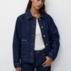 PULL & BEAR Worker- Giacca Di Jeans - Dark Blue 1 PULL & BEAR Worker- Giacca Di Jeans - Dark Blue -PULL - BEAR Negozio 66b669ce67564fb78ce7c71a9fad0d72