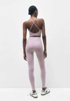 PULL & BEAR Long Faded LeggingsLilac Donna Pantaloni PUC21A0TY-I11 -PULL - BEAR Negozio 6768dcdf9ade43a3807372dbed2b25fa