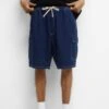 PULL & BEAR WaistbandShorts Di JeansDark Blue Uomo Jeans PUC22F0CC-K12 -PULL - BEAR Negozio 67d59568d7d541e1bd12967d6ba619ff