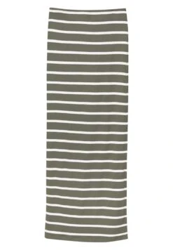 PULL & BEAR Long Striped - Gonna Lunga - Khaki -PULL - BEAR Negozio 688fbfb1e79e4c98a00cd5a9dc11656b