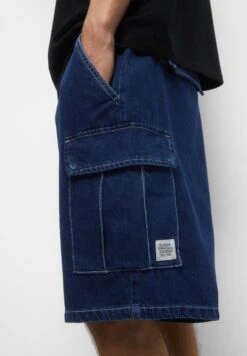 PULL & BEAR WaistbandShorts Di JeansDark Blue Uomo Jeans PUC22F0CC-K12 -PULL - BEAR Negozio 68cebe123f9042979aa6595de16cb43f