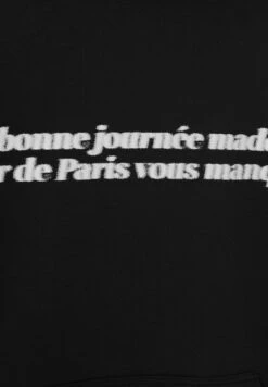 PULL & BEAR Black Paris SloganFelpa Con CappuccioBlack Uomo Maglieria E Felpe PUC22S0R5-Q11 -PULL - BEAR Negozio 6921dc2a8c8d4355826e6e4cd5b7a0ba