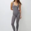 PULL & BEAR SeamlessTuta JumpsuitDark Grey Donna Tute Jumpsuit PUC21T09I-C11