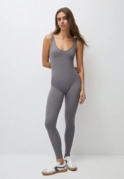 PULL & BEAR SeamlessTuta JumpsuitDark Grey Donna Tute Jumpsuit PUC21T09I-C11