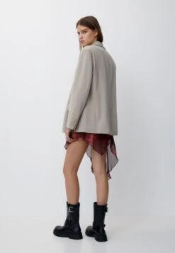 PULL & BEAR Oversize Double-Breasted ButtonedBlazerSand Donna Giacche E Blazer PUC21G0IG-B11 -PULL - BEAR Negozio 6a2c88c7875e4261a6cc0ff5d44cd77f