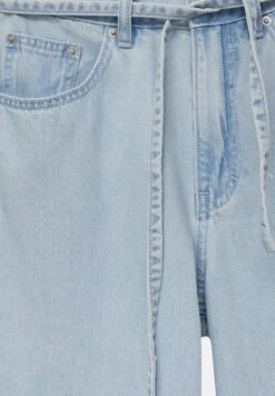 PULL & BEAR Wide-Leg With BeltJeans A ZampaBlue Denim Donna Jeans PUC21N0LD-K11 -PULL - BEAR Negozio 6a30dcfba26743388a6877dd48daafcf