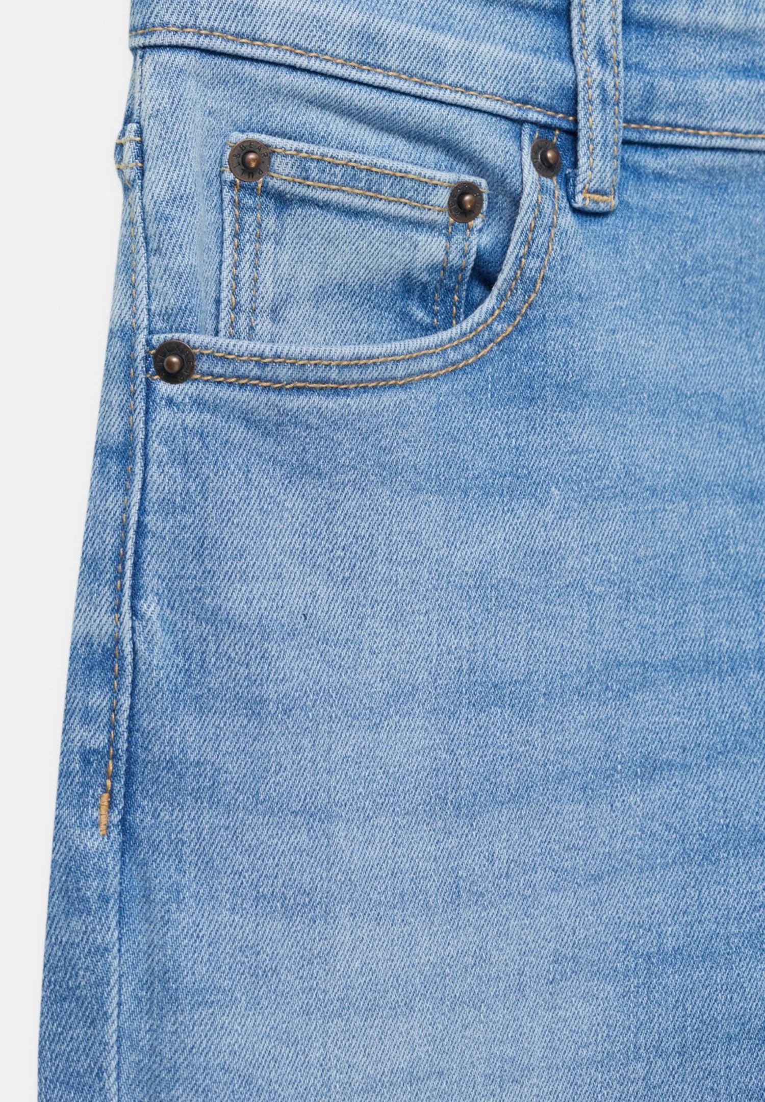 PULL & BEAR Mid-Waist BasicJeans Skinny FitLight-Blue Denim Donna Jeans PUC21N0M9-K11 9 PULL & BEAR Mid-Waist BasicJeans Skinny FitLight-Blue Denim Donna Jeans PUC21N0M9-K11 - immagine 7