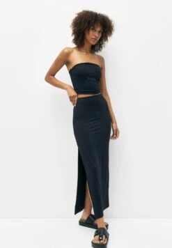 PULL & BEAR Basic-Midi - Gonna A Tubino - Black